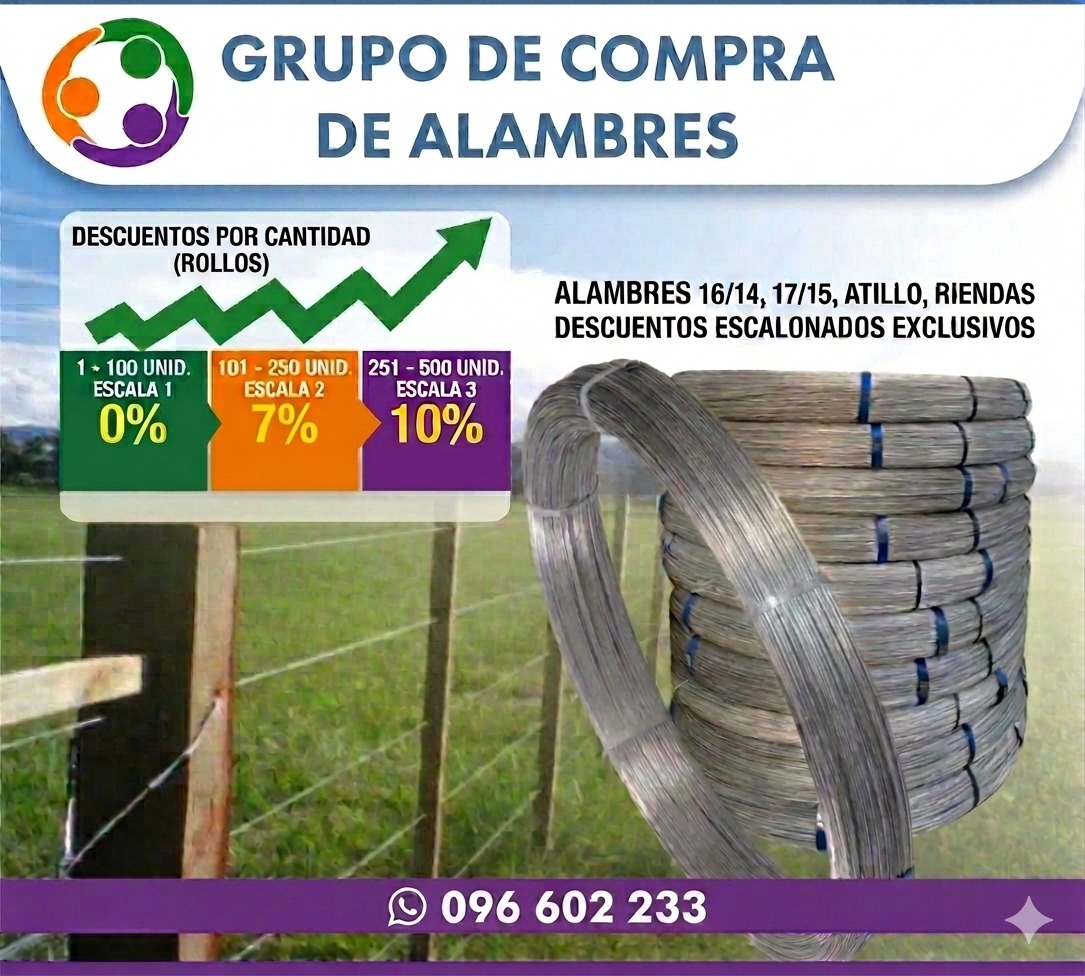 GRUPO DE COMPRAS DE ALAMBRES · Alambrados y Cercos (1 de 2)